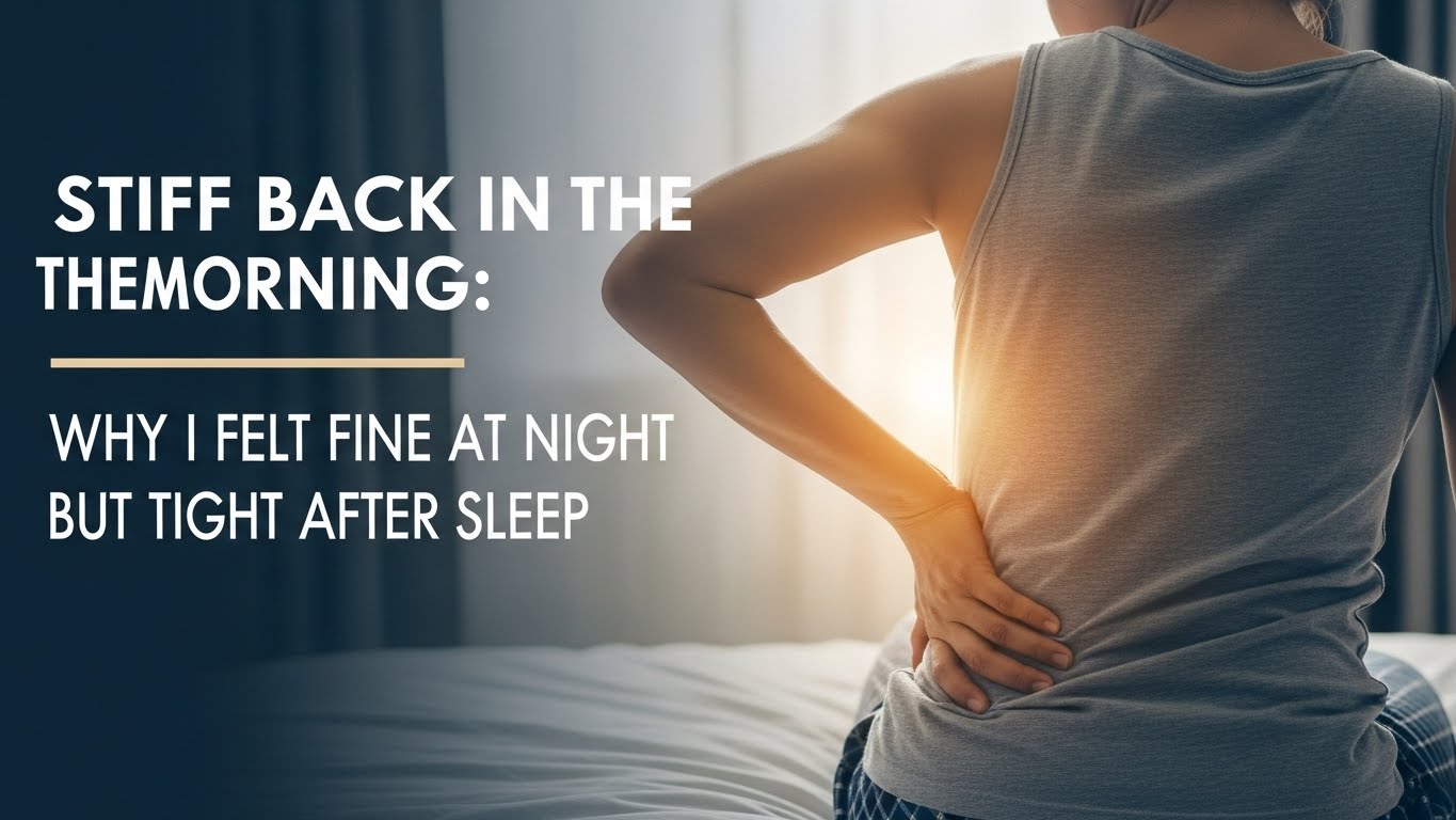 Stiff Back in the Morning Why I Felt Fine at Night but Tight After Sleep