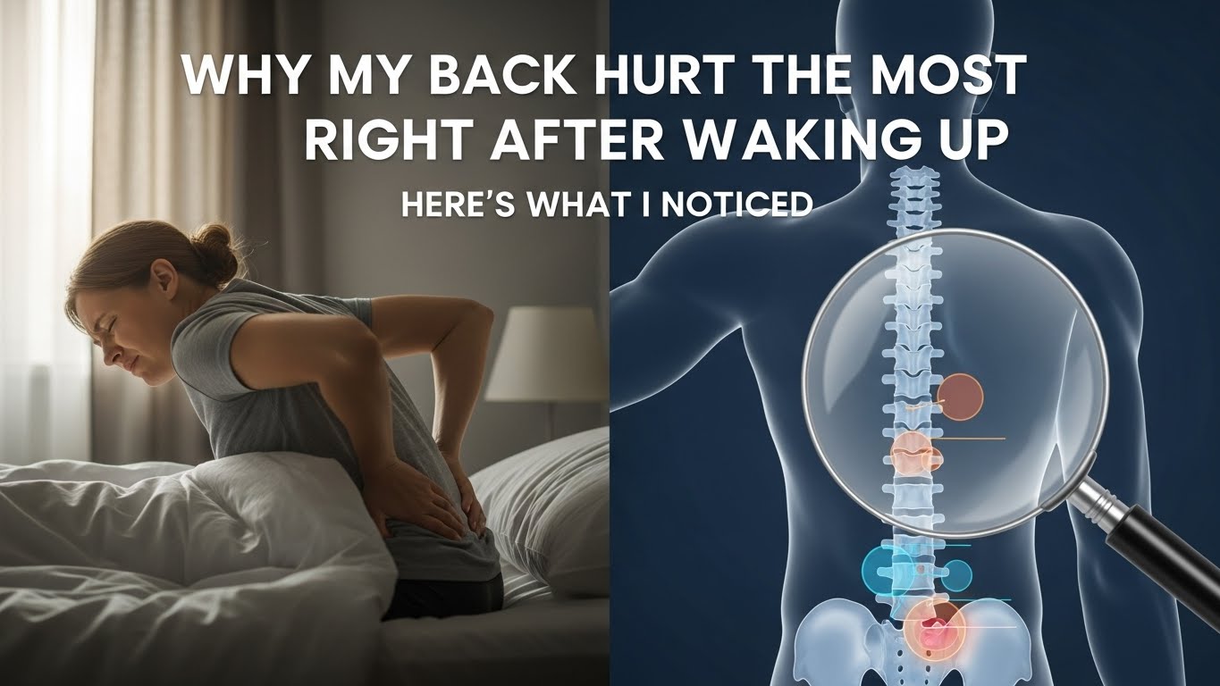 Why My Back Hurt the Most Right After Waking Up (Here’s What I Noticed)
