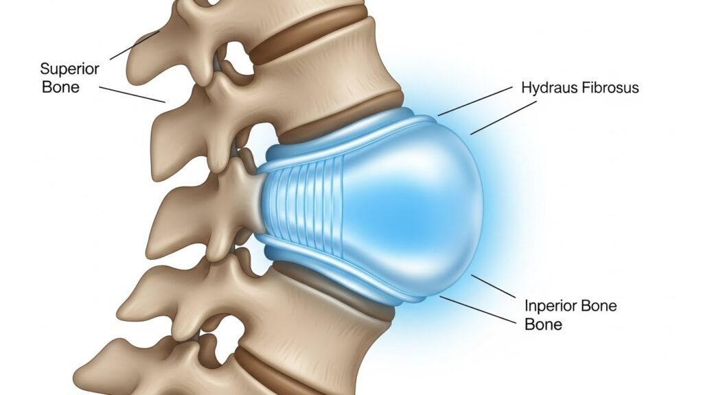 spinal disc hydration and stiffness in the morning