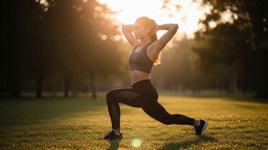 Stretching later in the day can feel easier than stretching right after waking up