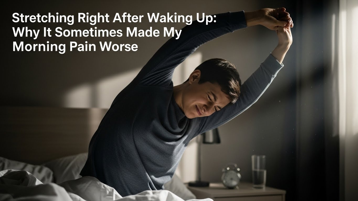 stretching right after waking up why it sometimes made my morning pain worse