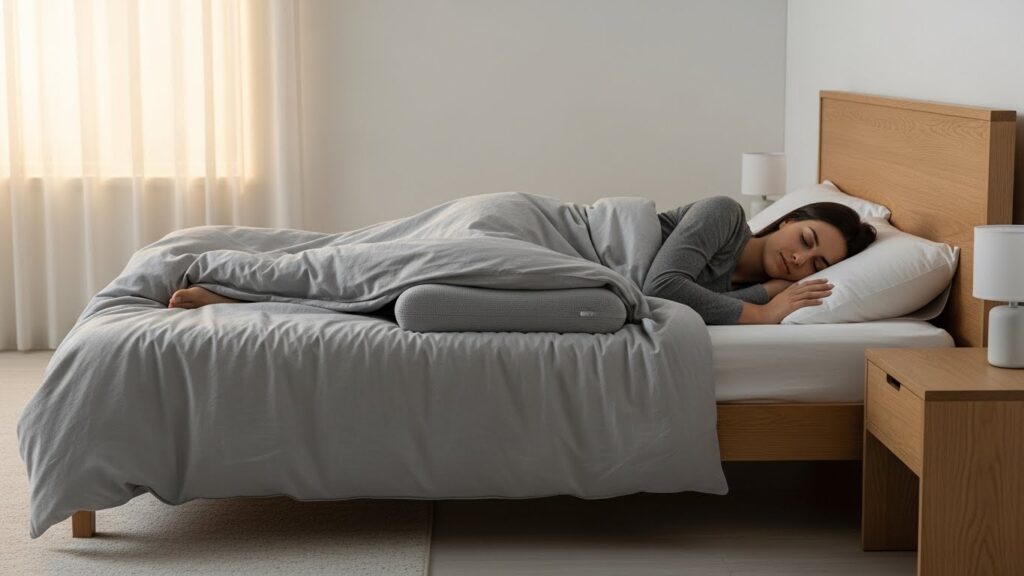 Using pillows to support sleep posture and reduce morning stiffness